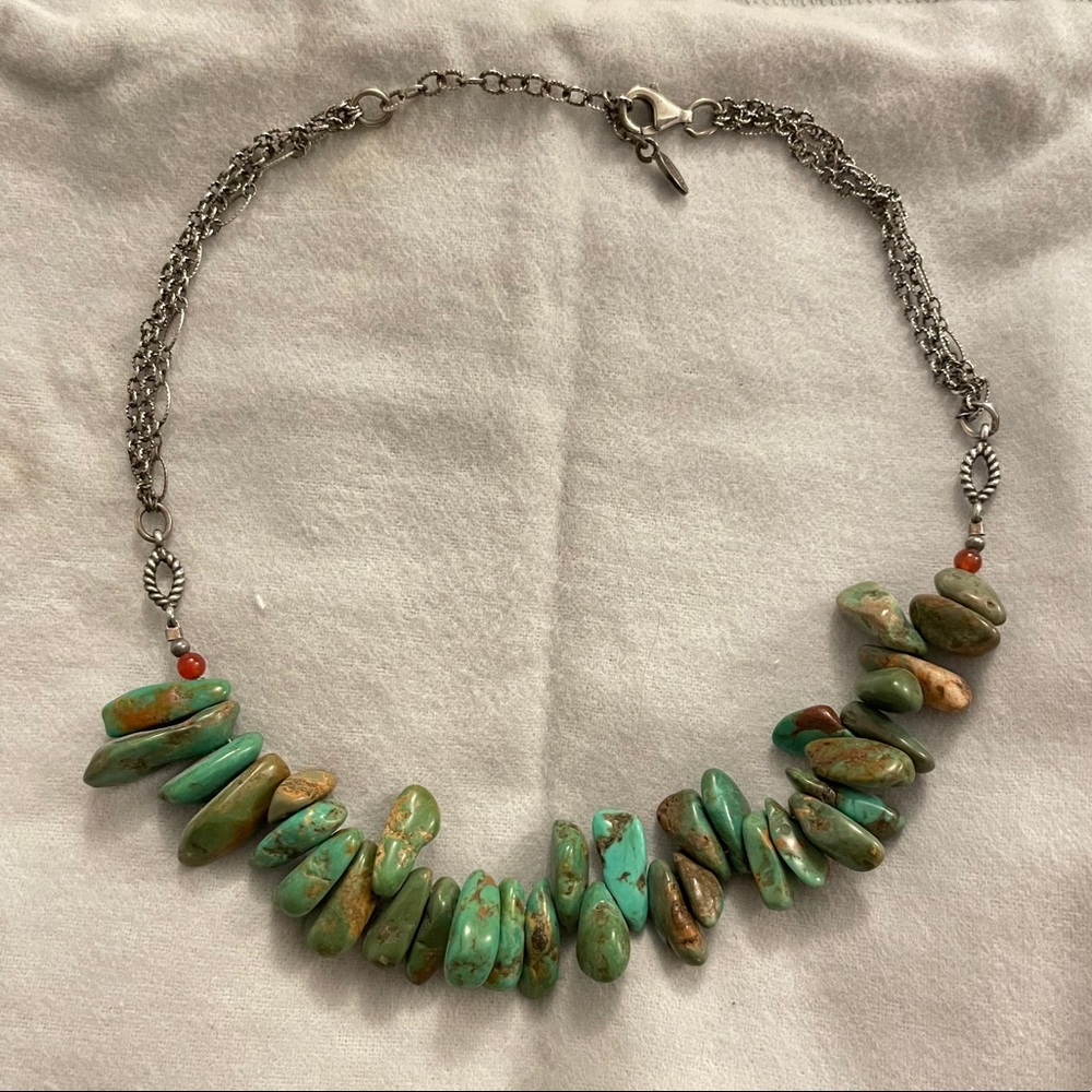 Sterling silver & Turquoise necklace